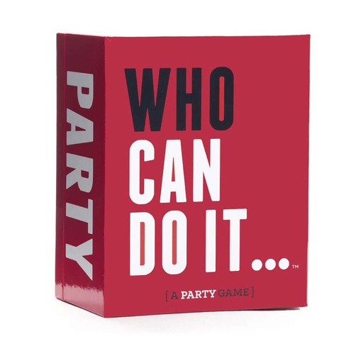 [VR3ZCKY01] Who Can Do It Party Game