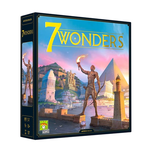[VR3EGUD01] 7 Wonders Board Game New Edition