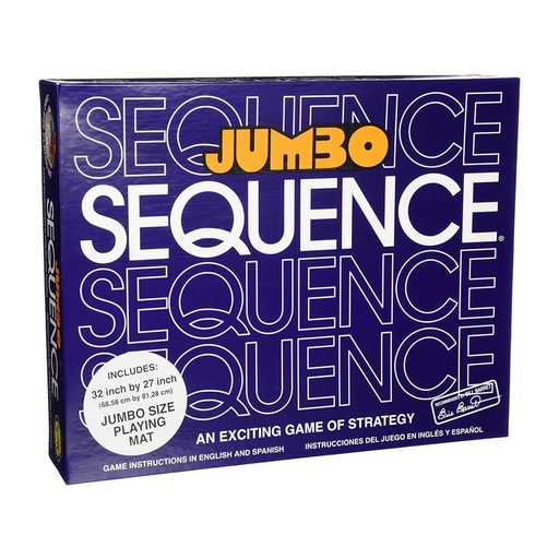[VR3HTLA01] Sequence Jumbo Box Edition Board Game