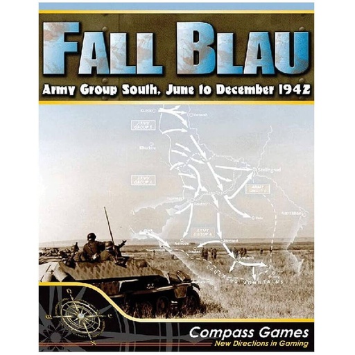 [VR3IDTX01] Fall Blau Army Group South June to December 1942 Board Game
