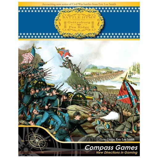 [VR3QJYJ01] Battle Hymn Gettysburg and Pea Ridge Vol 1 Board Game