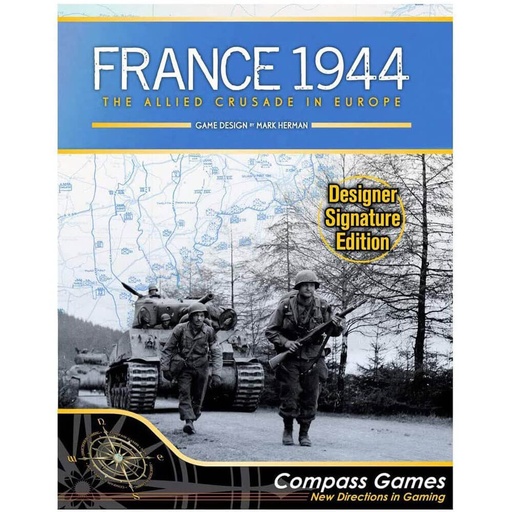 [VR3SIMZ01] France 1944 The Allied Crusade in Europe Board Game