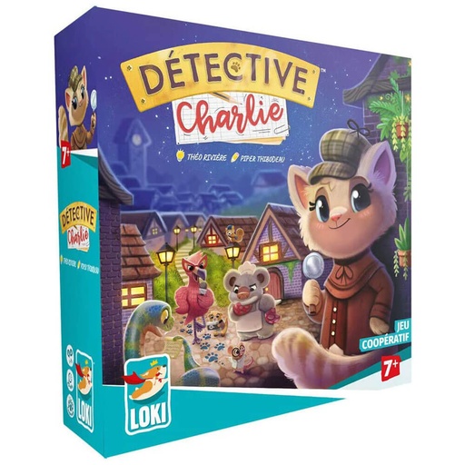 [VR3IPUO01] Detective Charlie Board Game