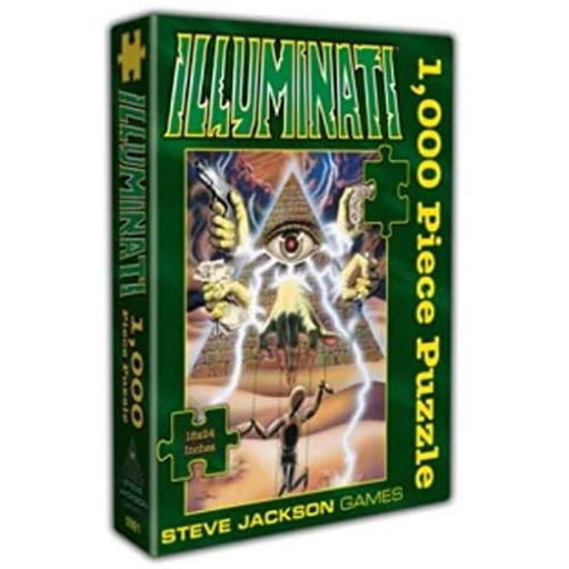 [VR3AGZN01] Steve Jackson Games Illuminati 1000pcs Puzzle
