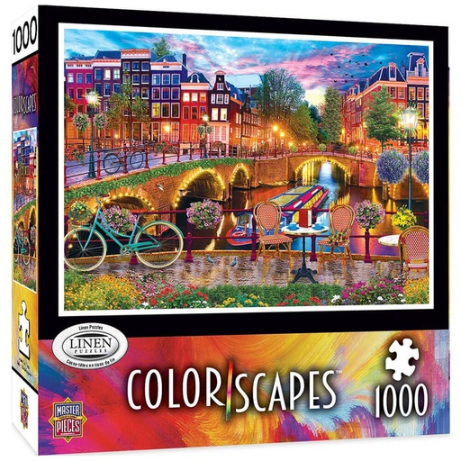 [VR3APSG01] Colorscapes Amsterdam 1000pc Lights Puzzle