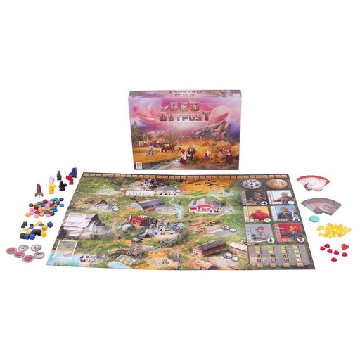 [VR3THTH01] Red Outpost Tabletop Strategy Game