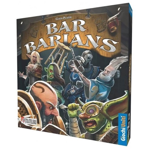 [VR3OVUD01] Bar Barians Board Game