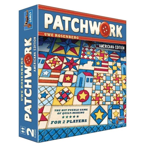 [VR3MBED01] Patchwork Americana Board Game
