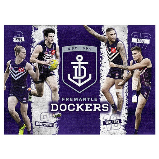 [VR3ILMO01] 1000pc AFL Puzzle Fremantle Dockers 4 Player
