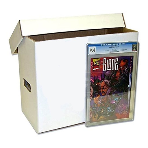 [VR3QHOZ01] BCW Storage Box Comic Book Graded (Pack of 10)