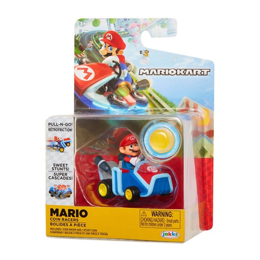 [VR3ODTJ01] World of Nintendo Super Mario Coin Racers Wave 1 (8 Pk)