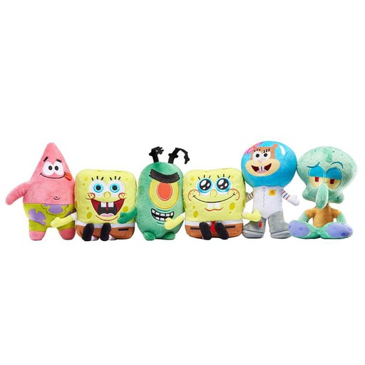 [VR3QEDG01] Spongebob Squarepants Huggable Plush (6 Pk)