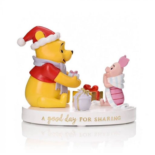 [JR5BLHI01] Disney WTP Christmas Large A Good Day For Sharing Figurine