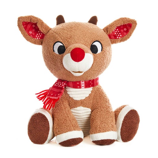 [JR5QAFO01] Rudolph 8"Christmas Plush