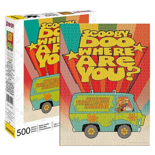 [WV4EOCK01] Aquarius Scooby Doo Where Are You Puzzle (500pcs)