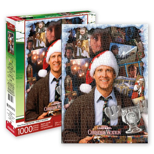 [WV4VLFY01] Aquarius National Lampoon's Xmas Vacation Puzzle (1000pcs)