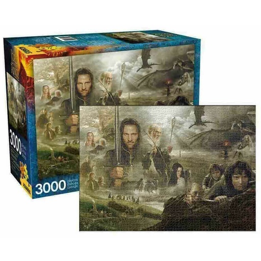 [WV4IAEA01] Aquarius Lord Of The Rings Saga Puzzle (3000pcs )