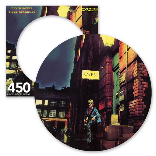 [WV4KHAL01] Aquarius David Bowie Let's Dance Pic Disc Puzzle (450pcs)