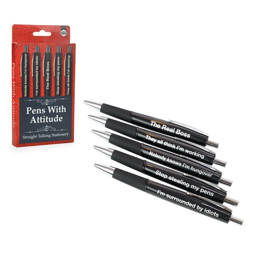 [WV4QYZM01] Funtime Pens With Attitude