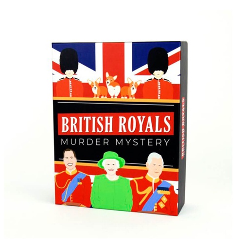 [WV4FMLT01] Gift Republic Royal Murder Mystery Board Game