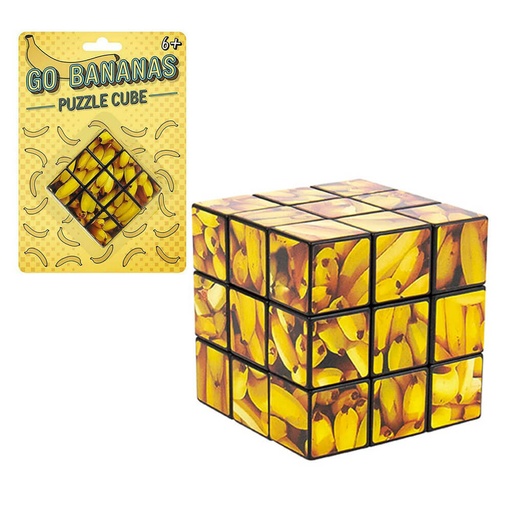 [WV4PHCT01] Gift Republic Drive You Bananas Puzzle Cube