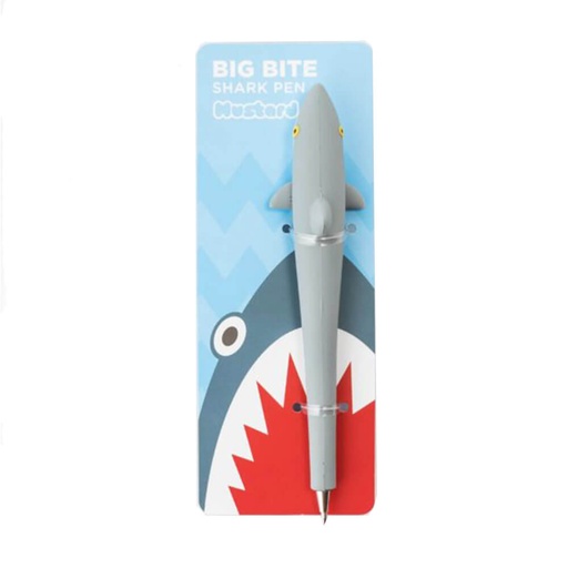 [WV4FEBL01] Mustard UK Big Bite Shark Pen