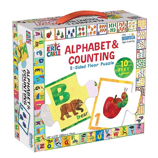 [UG1TPGY01] The World of Eric Carle 2 Sided Alphabet & Counting Puzzle