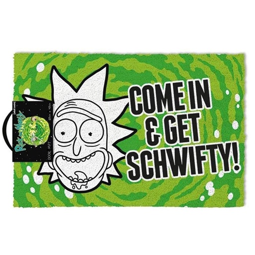 [IM1HRHR01] Rick and Morty Get Schwifty Door Mat