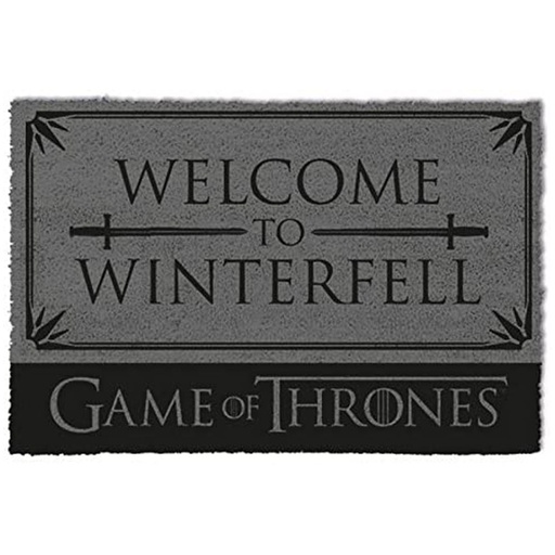 [IM1UPEL01] Game of Thrones Welcome To Winterfell Door Mat