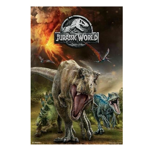 [IM1GRDD01] Jurassic World Running Poster