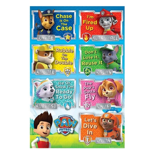[IM1IYBX01] Paw Patrol Grid Poster (61x91cm)