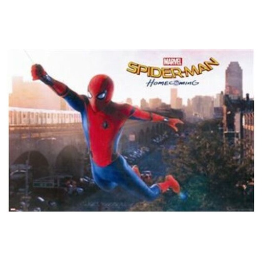 [IM1ZHEV01] Spider-Man Homecoming City Poster