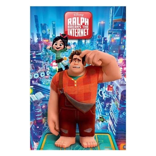 [IM1NYRD01] Wreck It Ralph 2 Internet City Poster