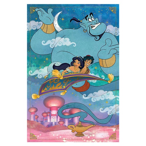 [IM1BCOK01] Aladdin Classic Flying Carpet Poster