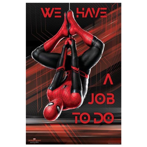 [IM1ARMA01] Spider-Man Far From Home Job To Do Poster