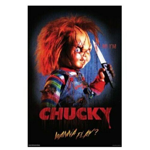 [IM1ZDCR01] Chucky Wanna Play? Poster
