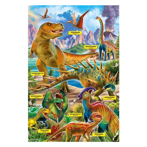 [IM1ORMH01] P.D. Moreno Dinosaurs Poster