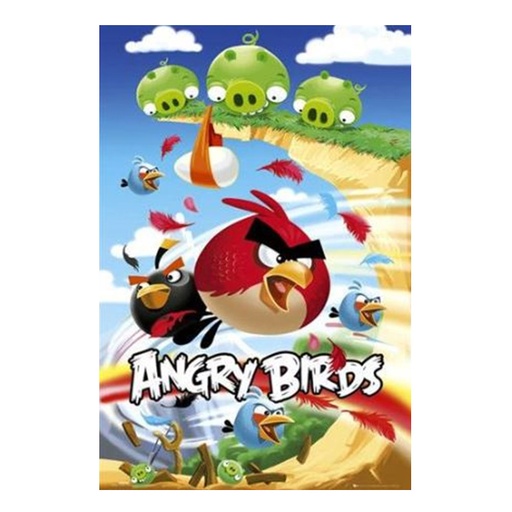 [IM1JSTE01] Angry Birds Big Red Poster