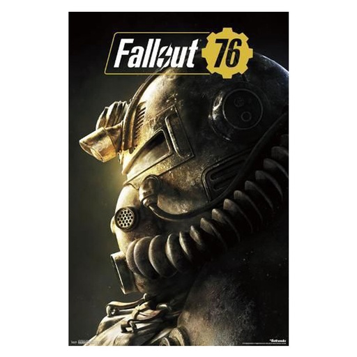 [IM1UOQM01] Fallout 76 Helmet Poster
