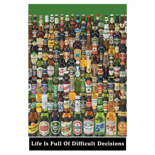 [IM1GLUQ01] Beer Life Poster