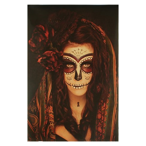 [IM1DDQE01] Day of The Dead Tattoo Poster