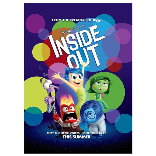 [IM1FSRY01] Inside Out Characters Poster