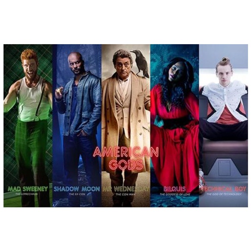 [IM1LTAT01] American Gods Bars Poster