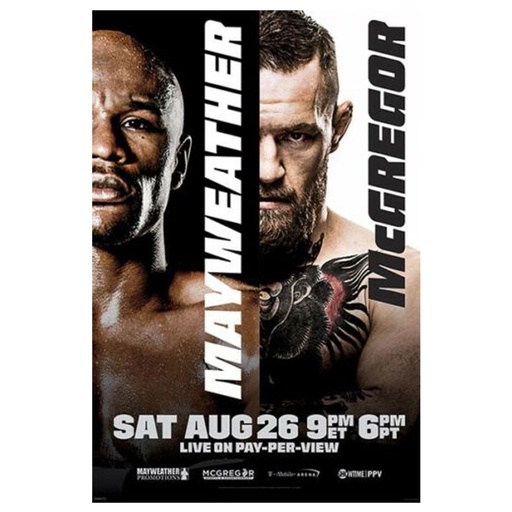 [IM1IXSA01] Mayweather Vs McGregor Poster