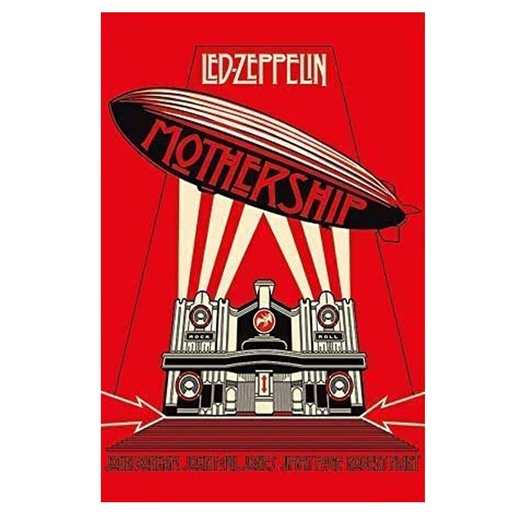 [IM1RCRS01] Led Zeppelin Mothership Red Poster