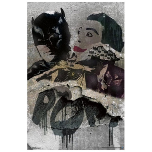 [IM1BHOV01] Batman Classic TV Grunge Poster