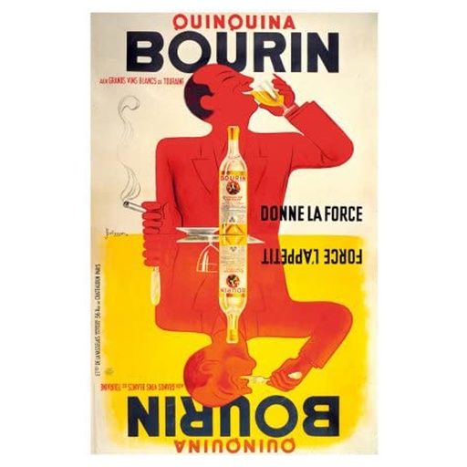 [IM1LAQR01] Quinquina Bourin Poster