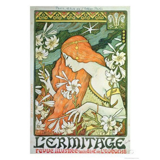 [IM1FMOX01] L Ermitage Art Print Poster