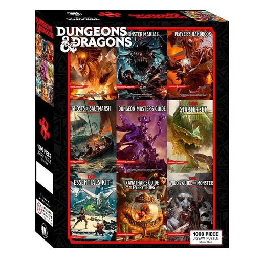 [IM1HEYG01] Dungeons & Dragons Grid 1000pc Jigsaw Puzzle