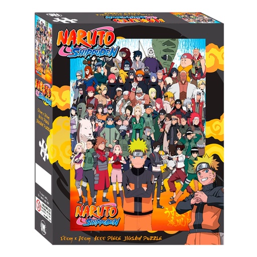 [IM1FTQW01] Naruto Shippuden Cast Puzzle